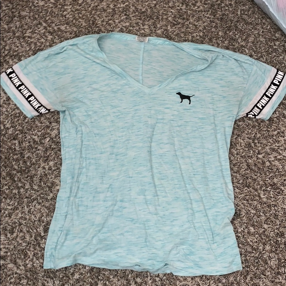 Size M short sleeve shirt from Pink